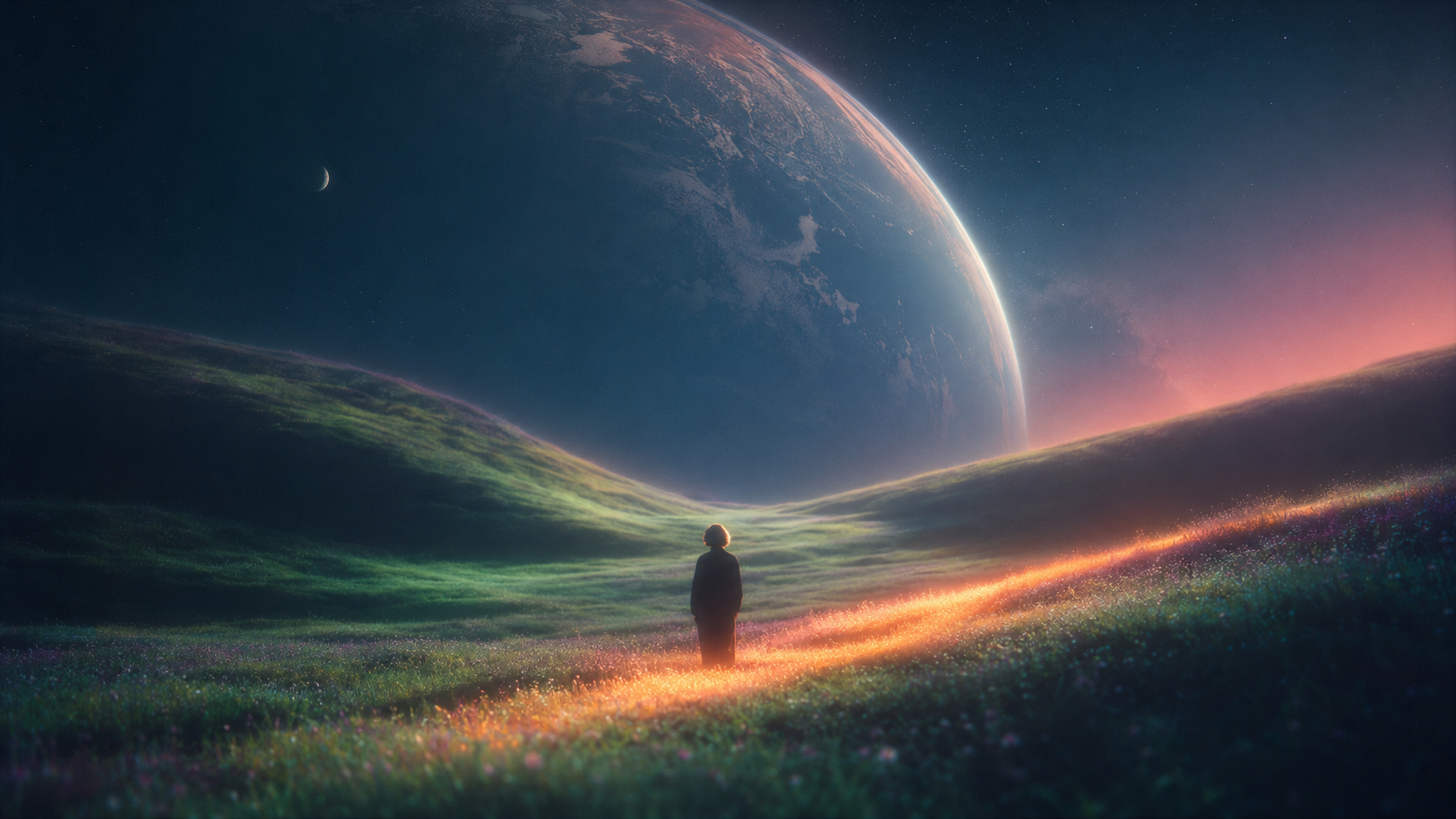 Cinematic Earth Banner